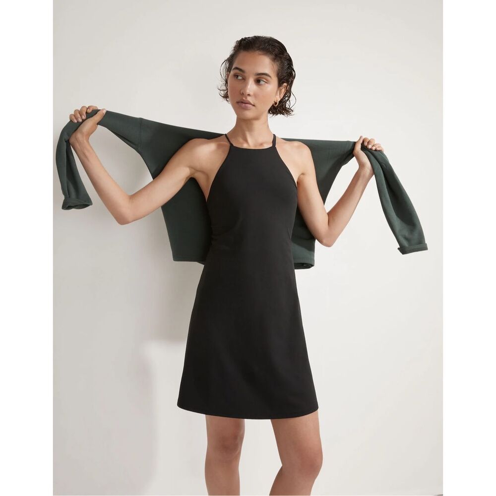 Madewell MWL Flex Fitness Dress True Black Size XL
